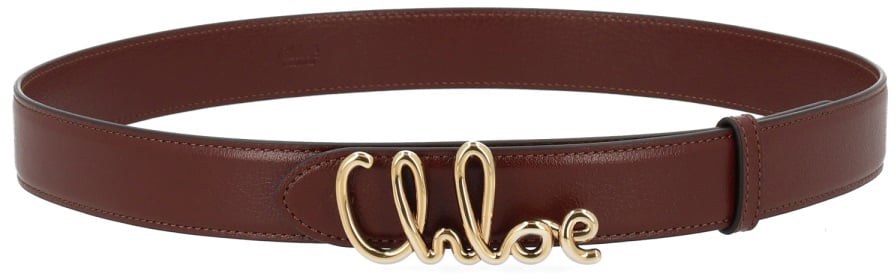 Chloé "CHLOÉ ICONIC" BELT Bruin