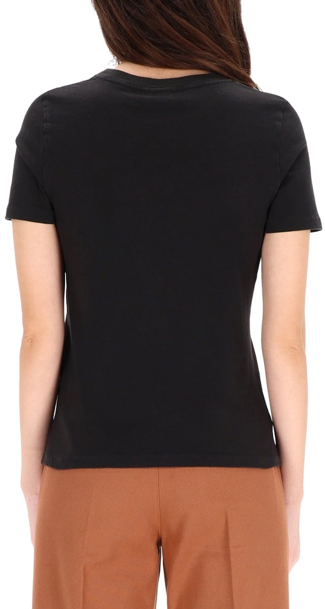 Chloé T-SHIRT WITH LOGO Zwart