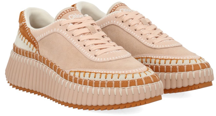 Chloé SNEAKER "NAMA" Roze