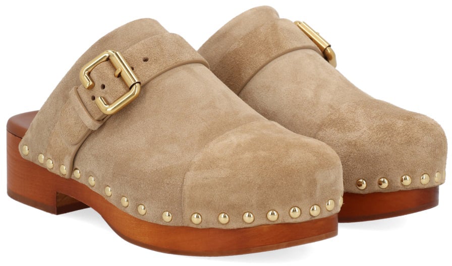 Chloé MULE "JEANNETTE" Beige