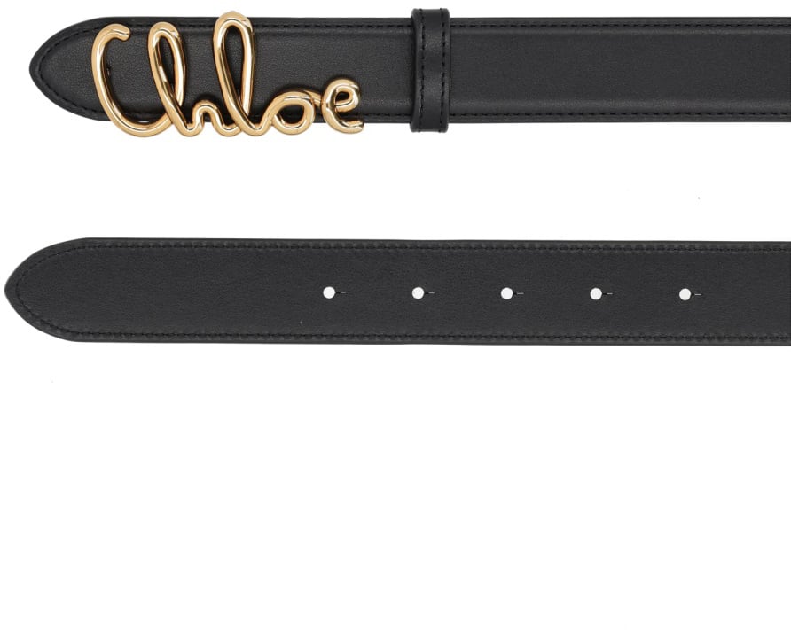 Chloé "CHLOÉ ICONIC" BELT Zwart