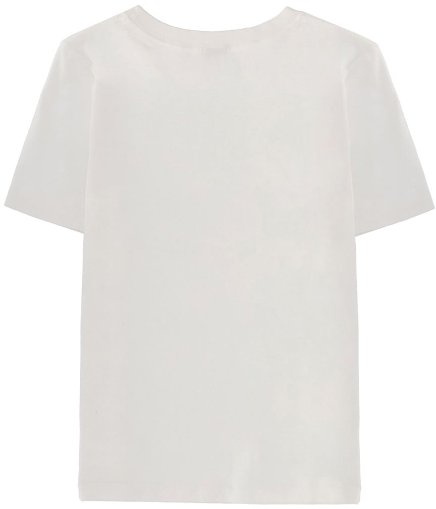 Chloé T-SHIRT WITH LOGO Wit