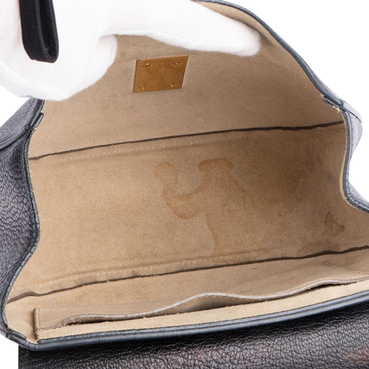 Chloé Chloé Leather Drew Crossbody Bag Divers