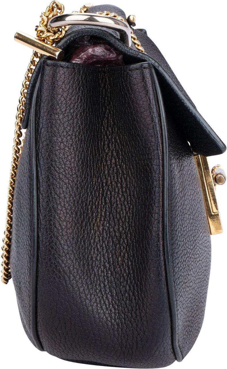 Chloé Chloé Leather Drew Crossbody Bag Divers