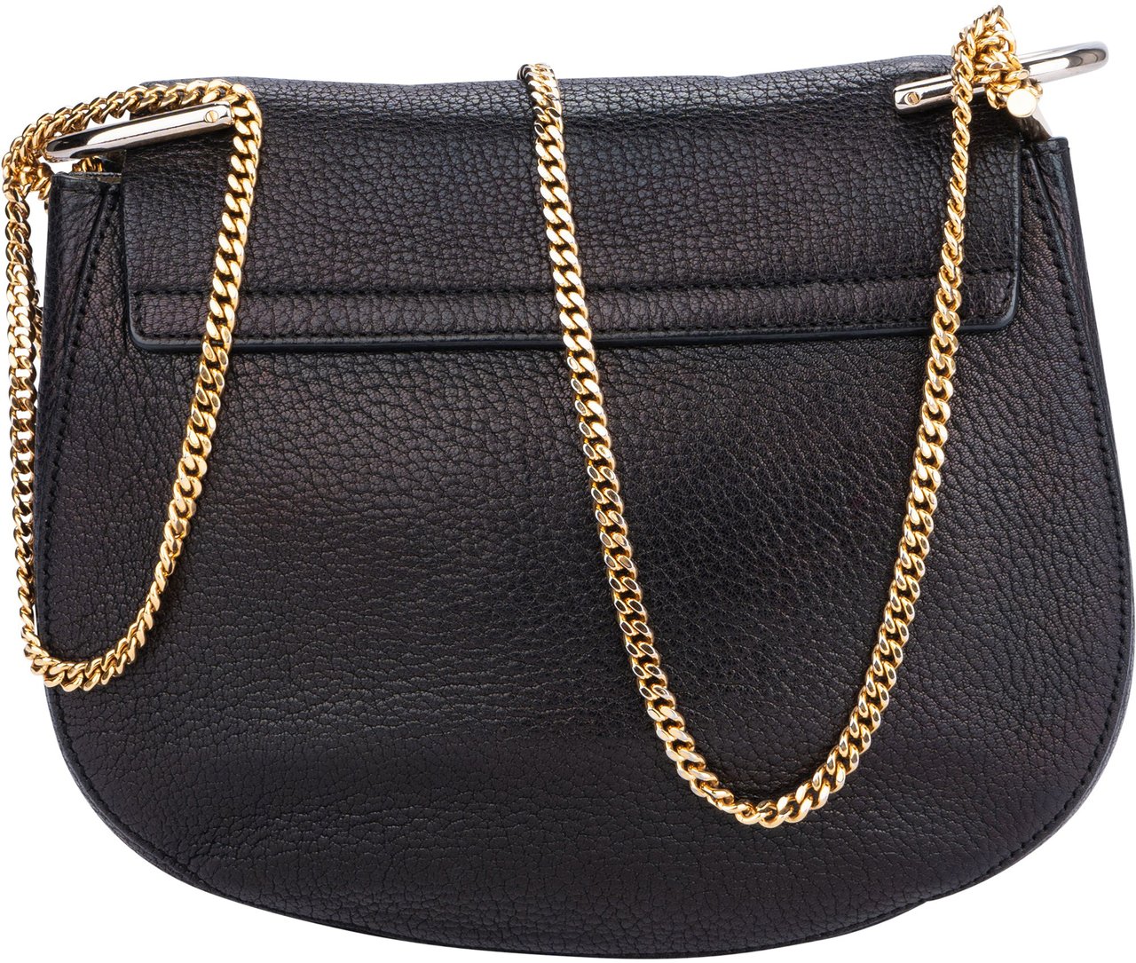 Chloé Chloé Leather Drew Crossbody Bag Divers