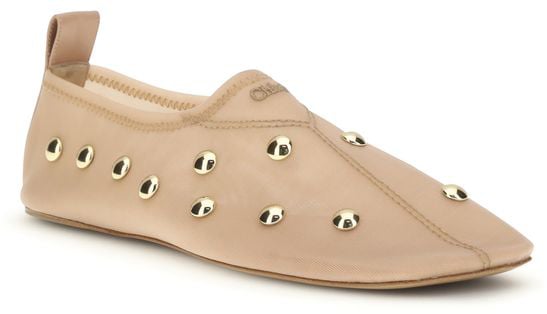 Chloé Multicolor Polyamide Ballet Flats Divers