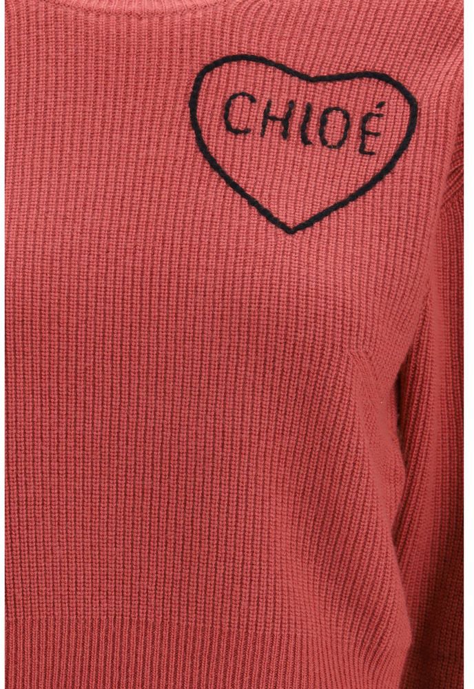Chloé Multicolor Wool Oves Aries Sweatshirt Divers