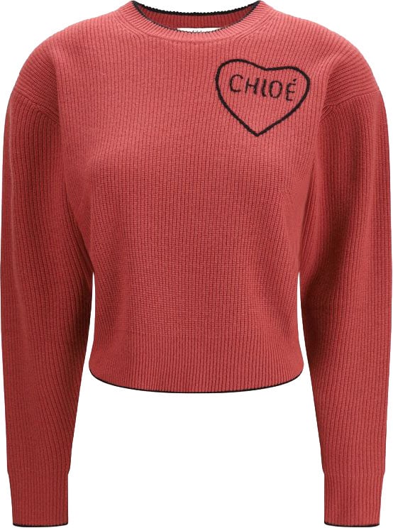 Chloé Multicolor Wool Oves Aries Sweatshirt Divers