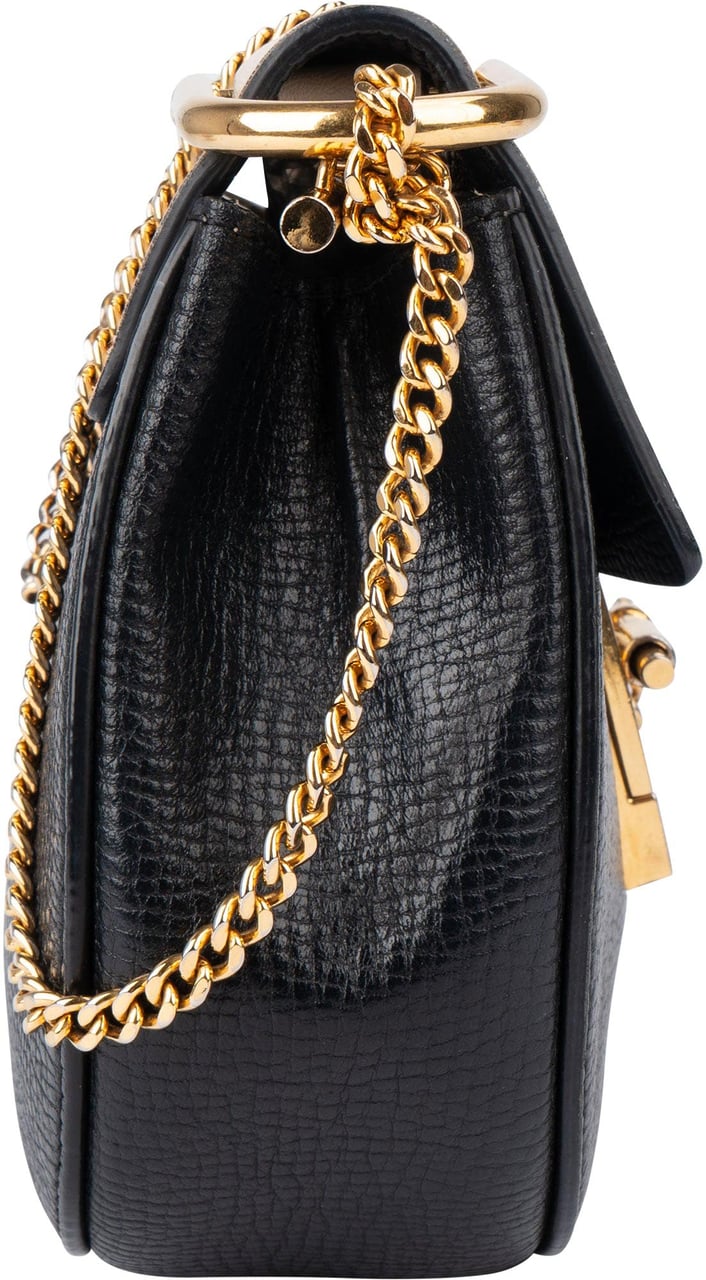 Chloé Chloé Leather Drew Crossbody Bag Blauw