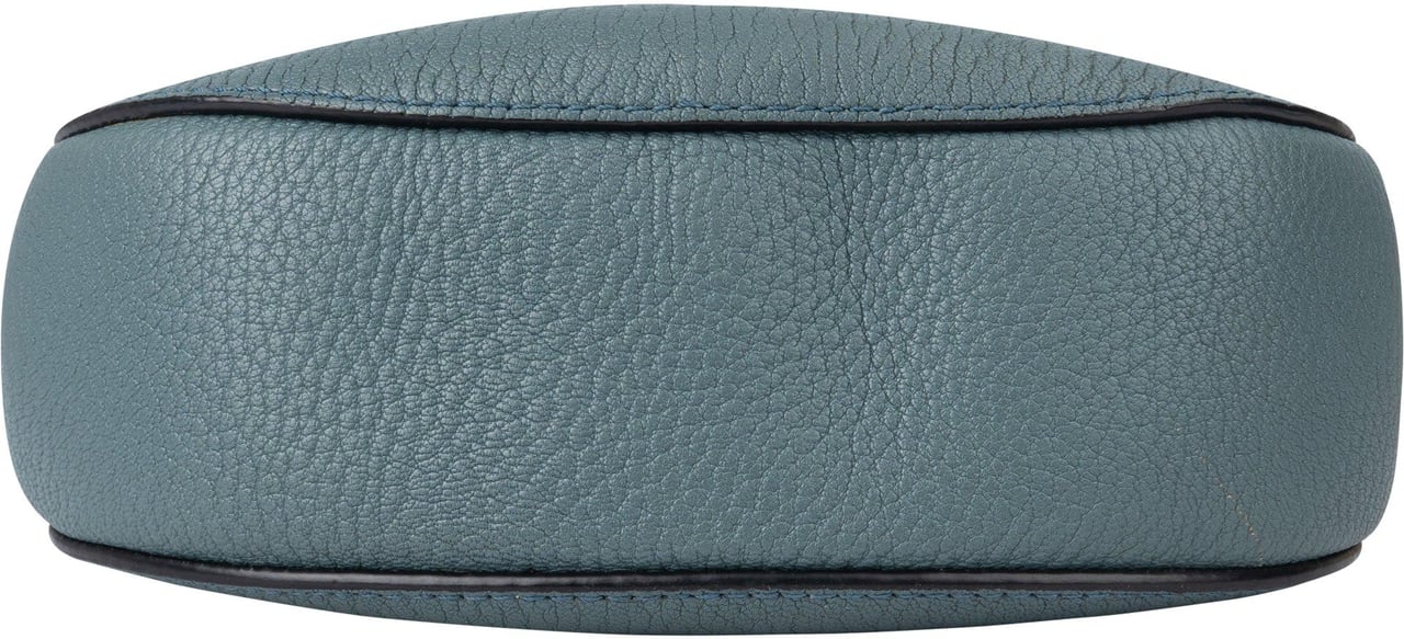 Chloé Chloé Blue Leather Drew Crossbody Bag Blauw