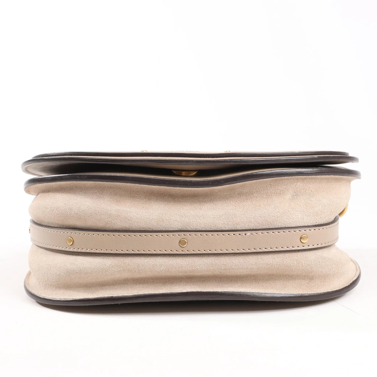 Chloé CHLOE Nile Leather Small 2Way Shoulder Bag in Beige Beige