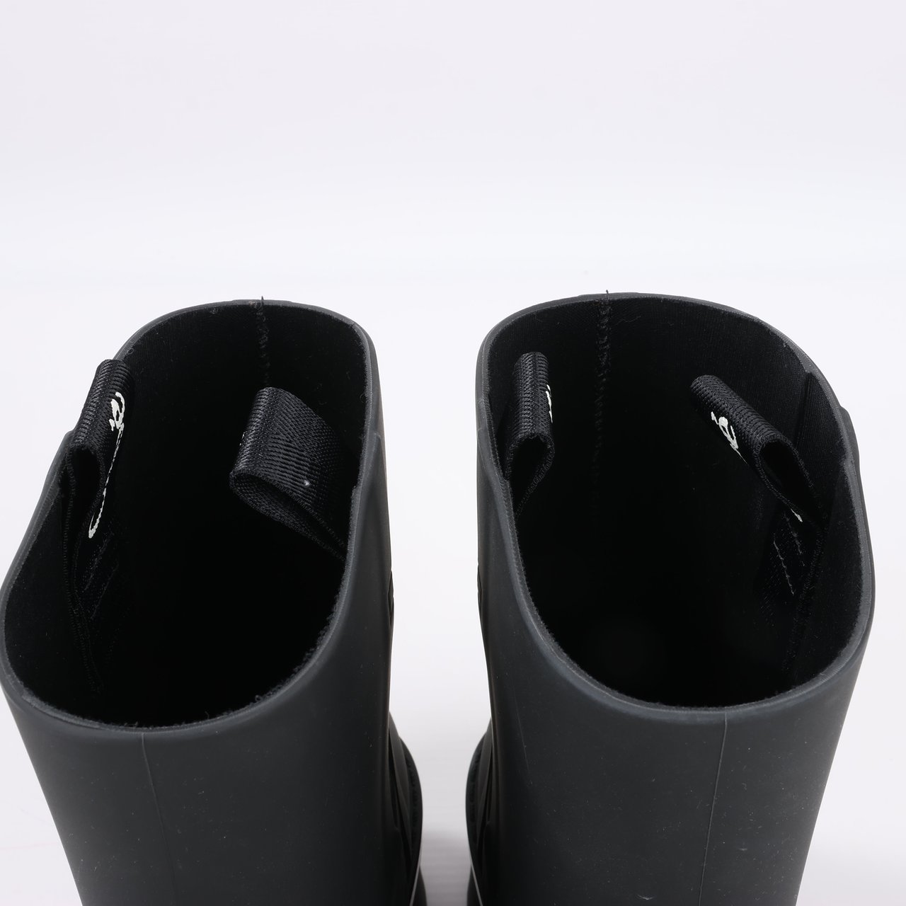 Chloé Chloe Rubber Rain Ankle Boots in Black 032324, Size 39 EU (Marketplaces) Zwart