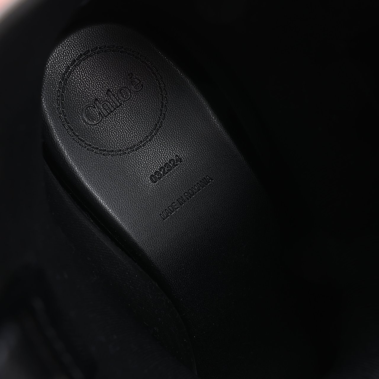 Chloé Chloe Rubber Rain Ankle Boots in Black 032324, Size 39 EU (Marketplaces) Zwart