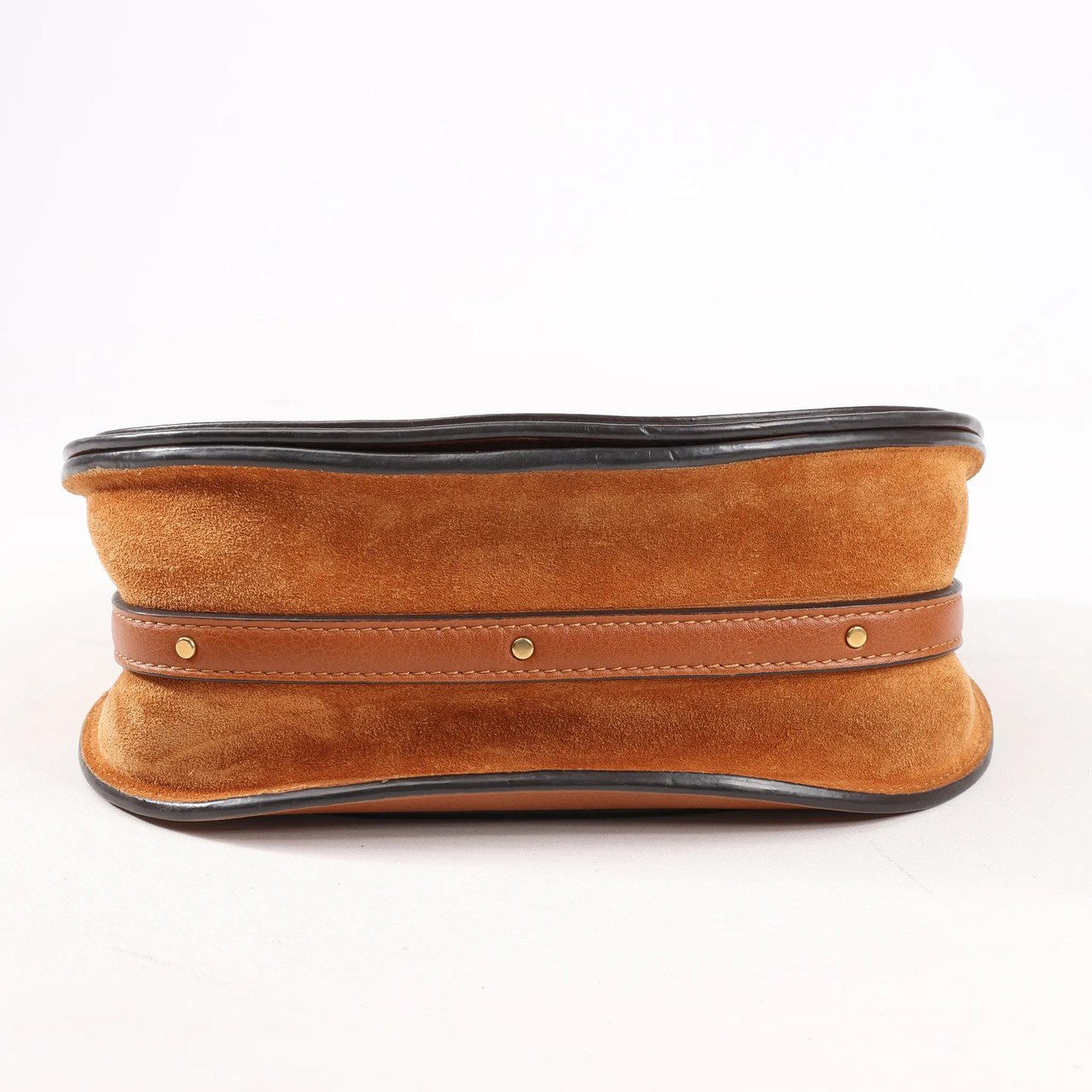 Chloé CHLOE Nile Leather Small 2Way Shoulder Bag in Brown Bruin