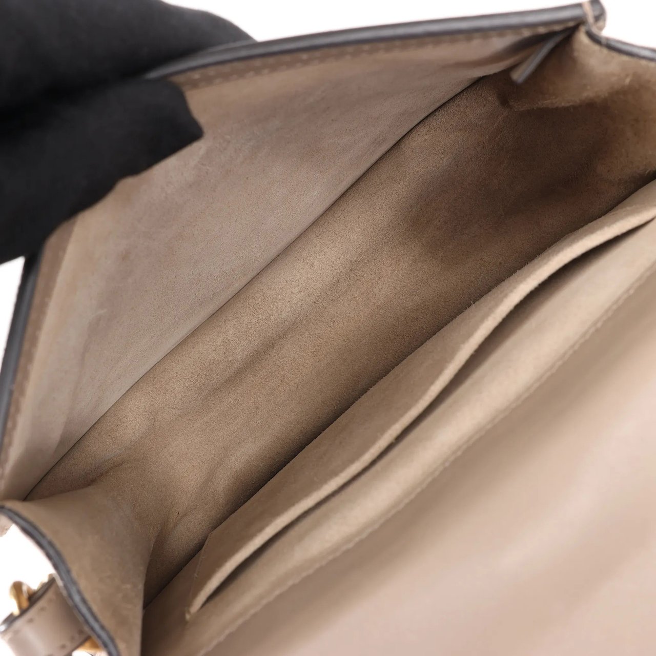 Chloé CHLOE Nile Leather Small 2Way Shoulder Bag in Beige Beige