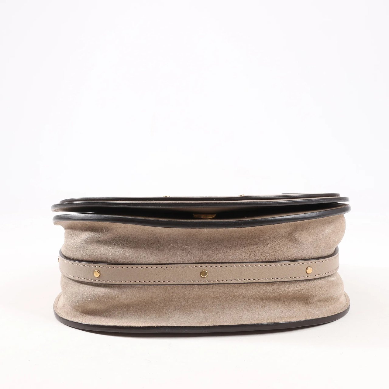 Chloé CHLOE Nile Leather Small 2Way Shoulder Bag in Beige Beige