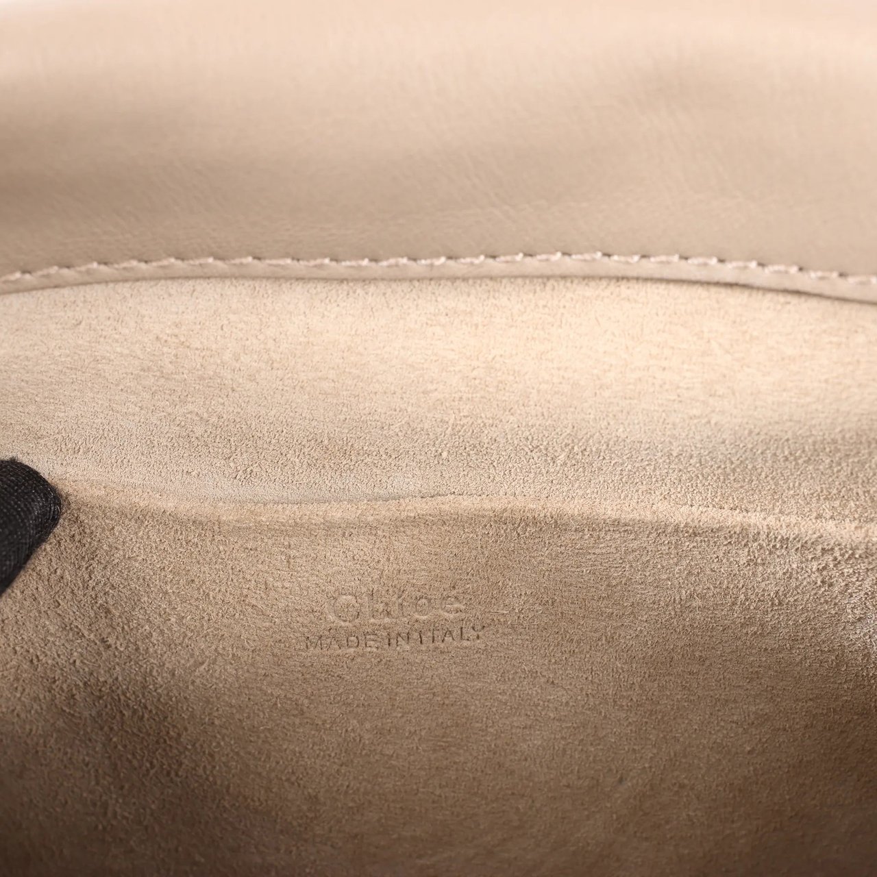 Chloé CHLOE Nile Leather Small 2Way Shoulder Bag in Beige Beige