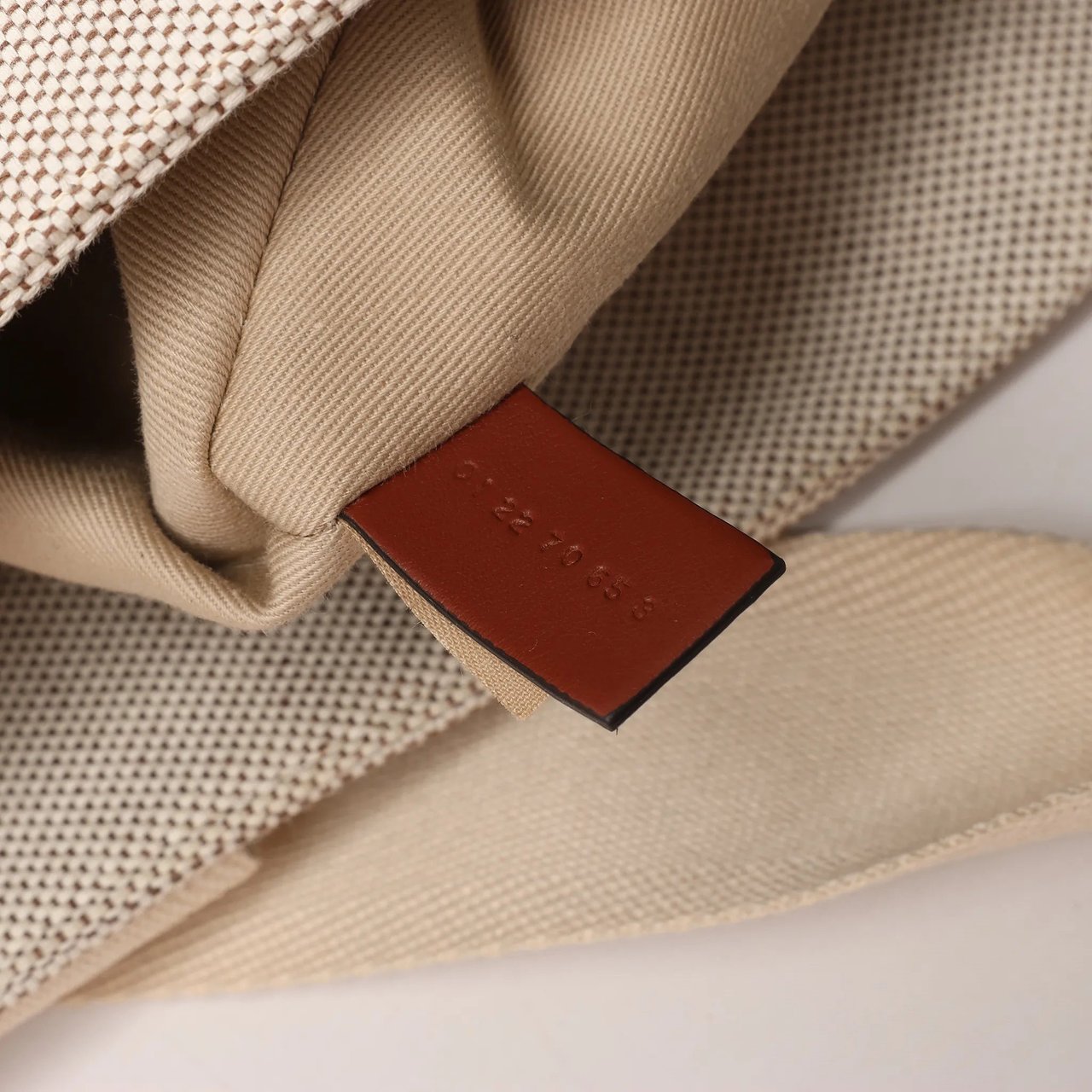 Chloé CHLOE Woody Medium Canvas x Leather Tote Shoulder bag in Beige x Brown Divers