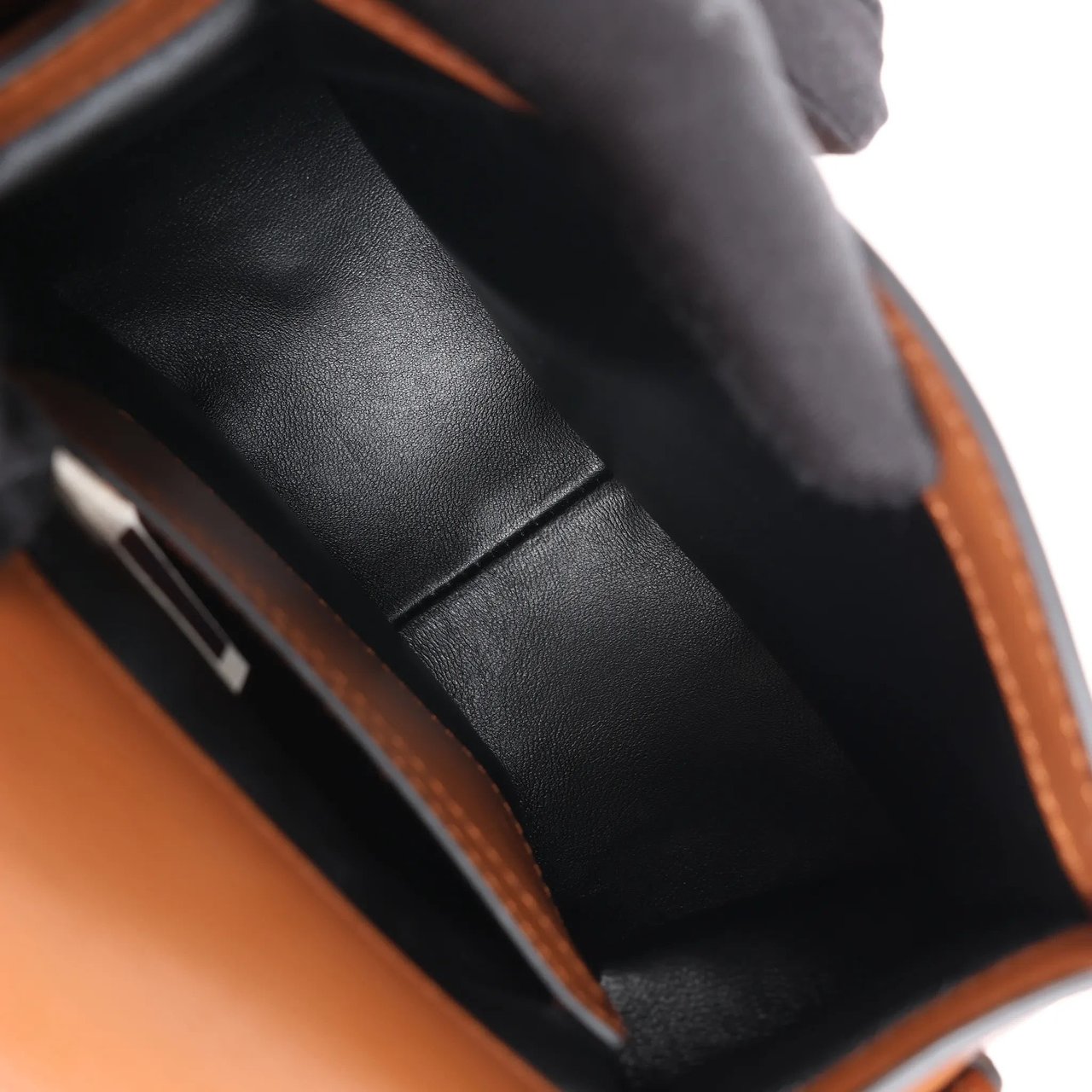 Chloé Chloe Marcie Mini Leather x Boa Crossbody Bag in Brown Divers