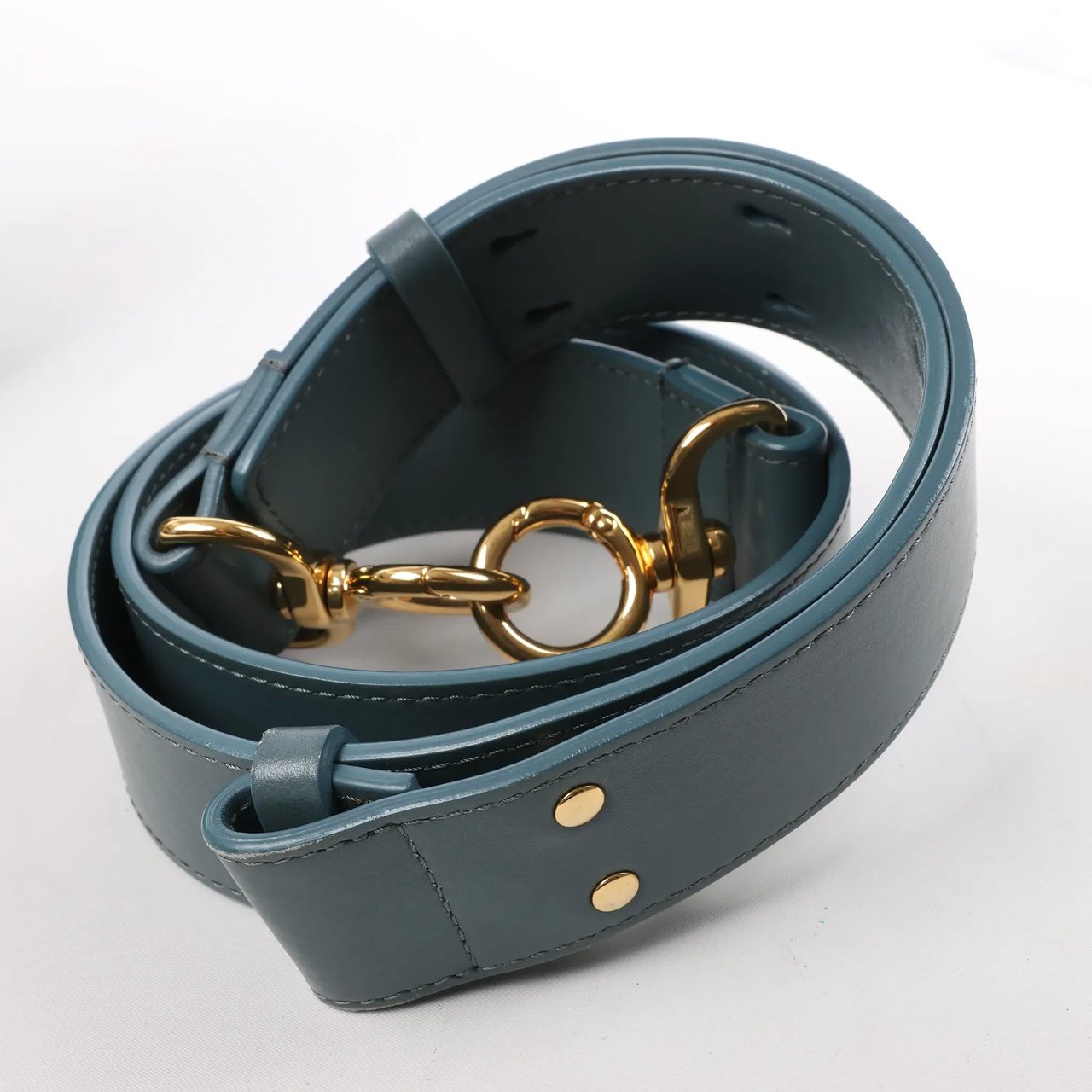 Chloé Chloe Tess Small Leather 2Way Handbag in Blue Blauw