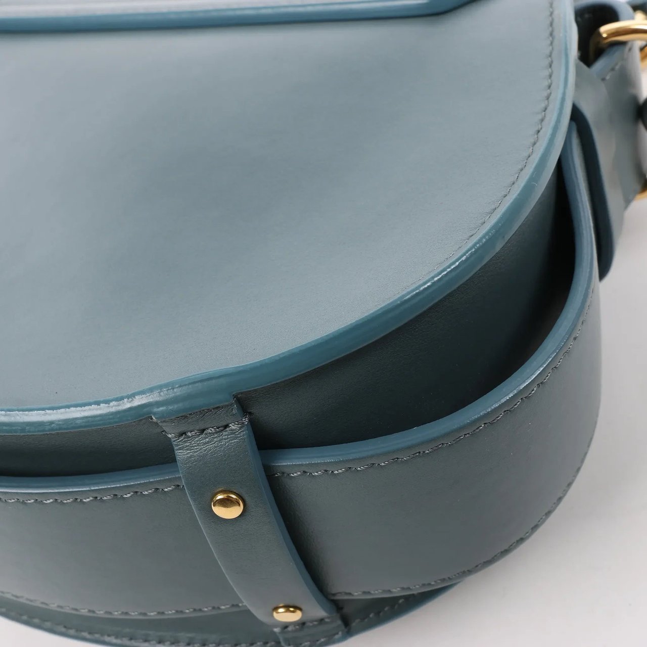 Chloé Chloe Tess Small Leather 2Way Handbag in Blue Blauw