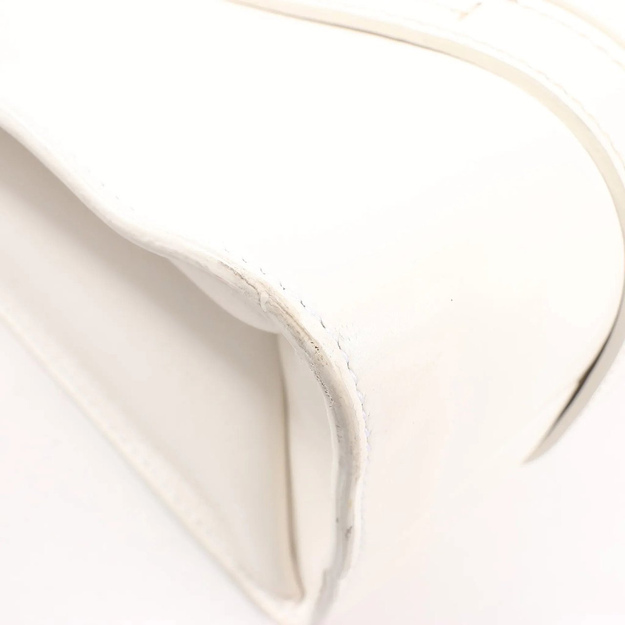 Chloé Chloé Woody Medium Leather Handbag in White Wit