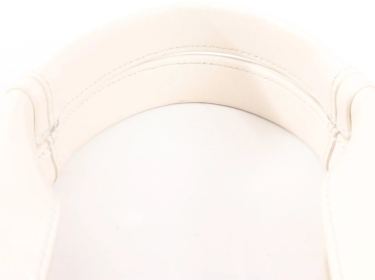 Chloé Chloé Woody Medium Leather Handbag in White Wit