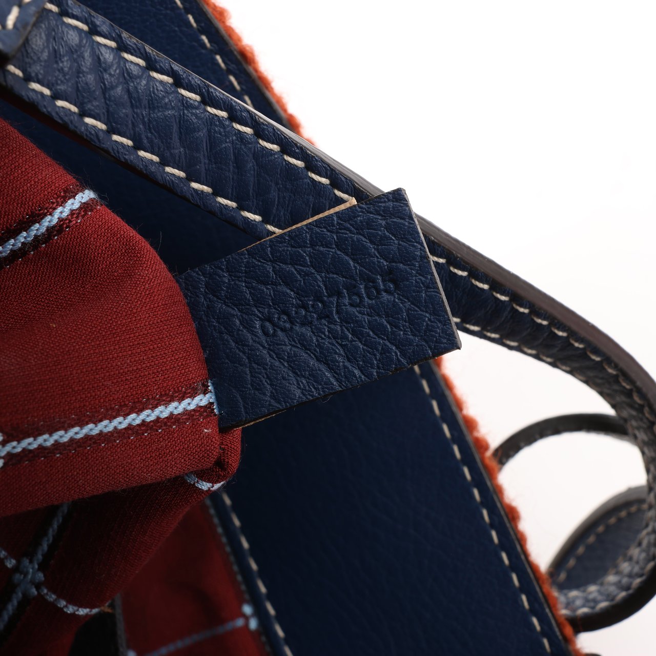 Chloé Chloé Woody Small Wool & Leather 2Way Handbag in Brown Divers