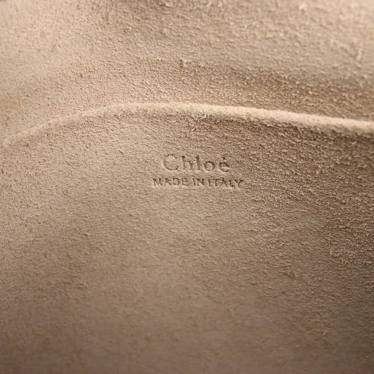 Chloé CHLOE Nile Leather Small 2Way Shoulder Bag in Beige Beige