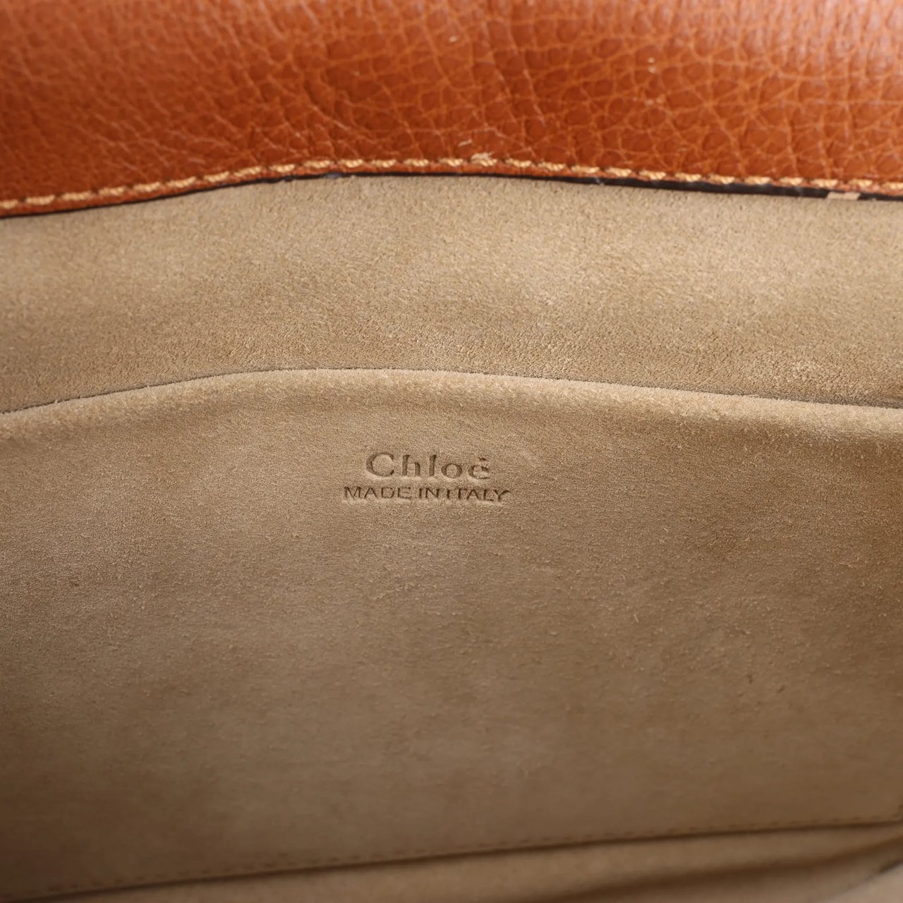 Chloé CHLOE Nile Leather Small 2Way Shoulder Bag in Brown Bruin