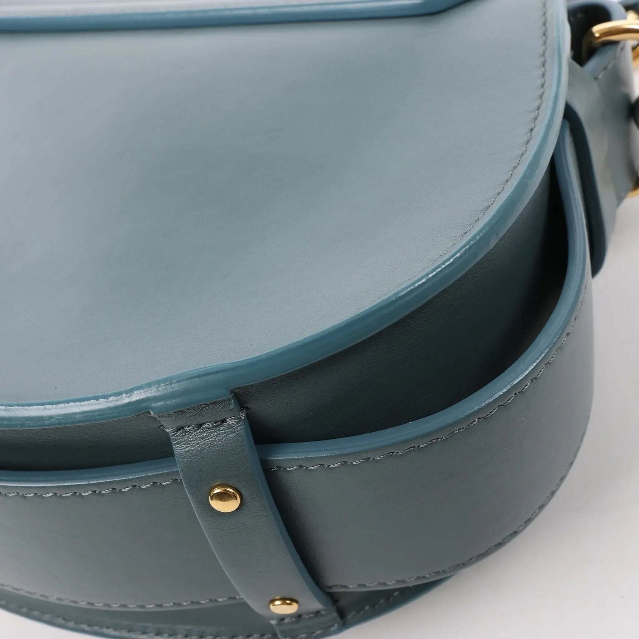 Chloé Chloe Tess Small Leather 2Way Handbag in Blue Blauw