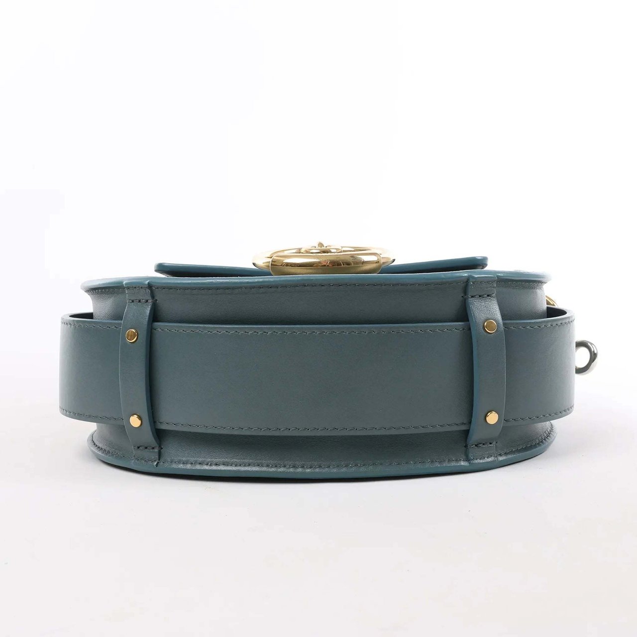 Chloé Chloe Tess Small Leather 2Way Handbag in Blue Blauw