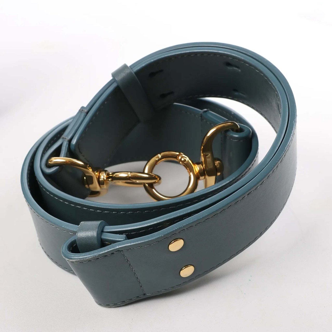 Chloé Chloe Tess Small Leather 2Way Handbag in Blue Blauw