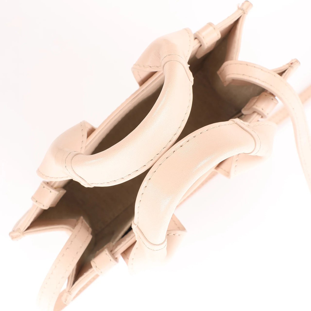 Chloé Chloé Woody Mini Leather 2Way Handbag in Pink Roze