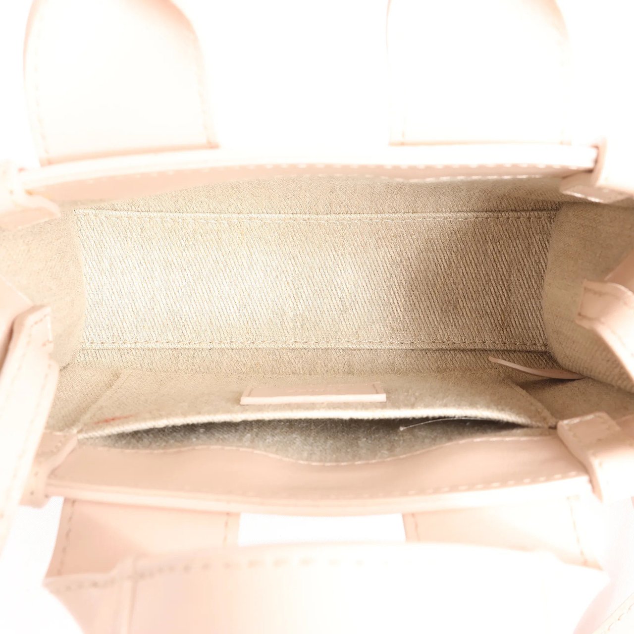 Chloé Chloé Woody Mini Leather 2Way Handbag in Pink Roze