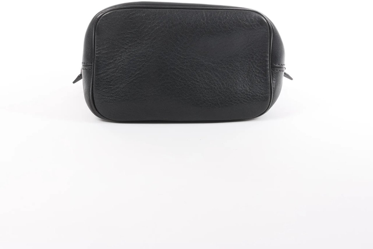 Chloé Chloe Faye Leather x Suede Backpack in Black Zwart