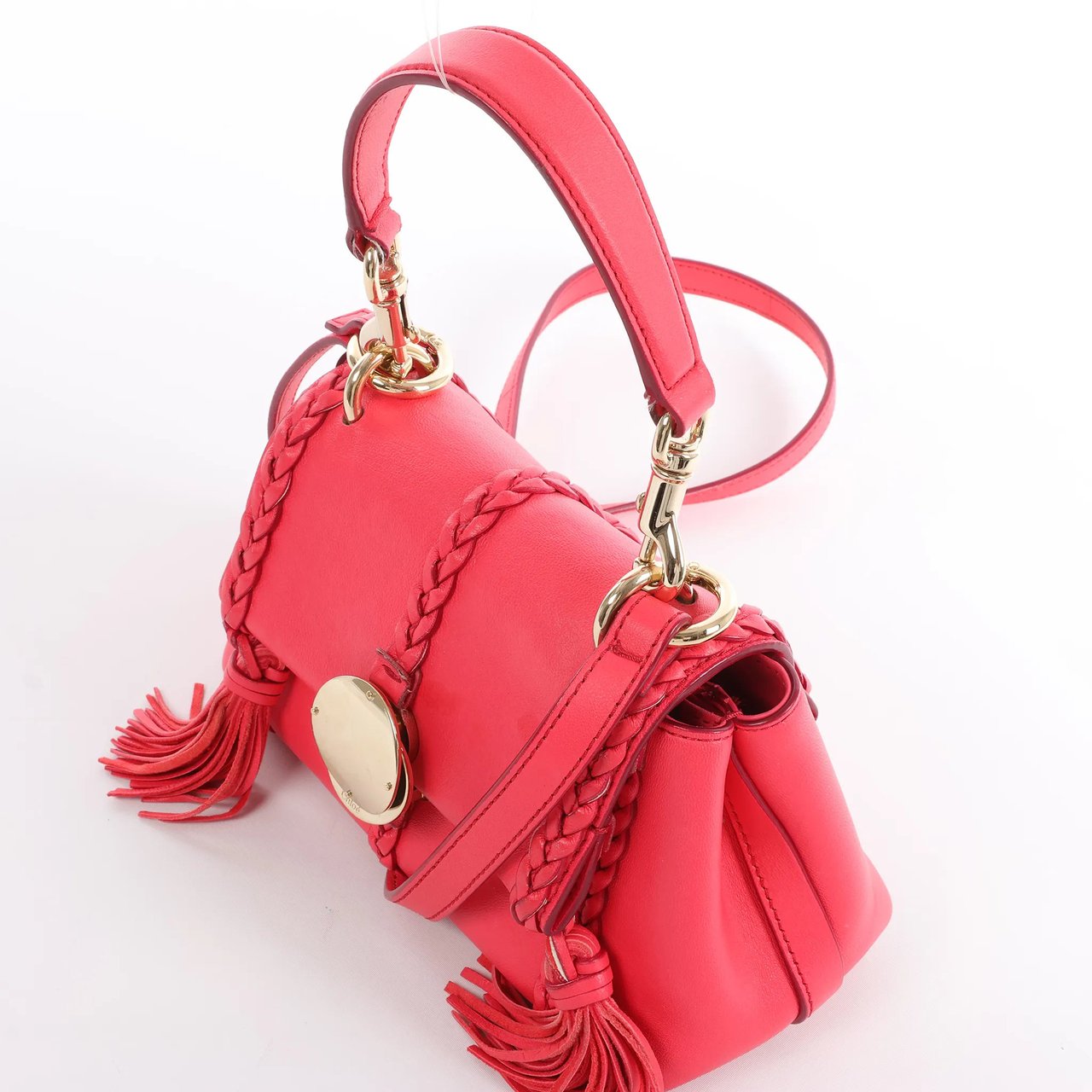 Chloé Chloe Penelope Leather 2Way Handbag in Pink Roze
