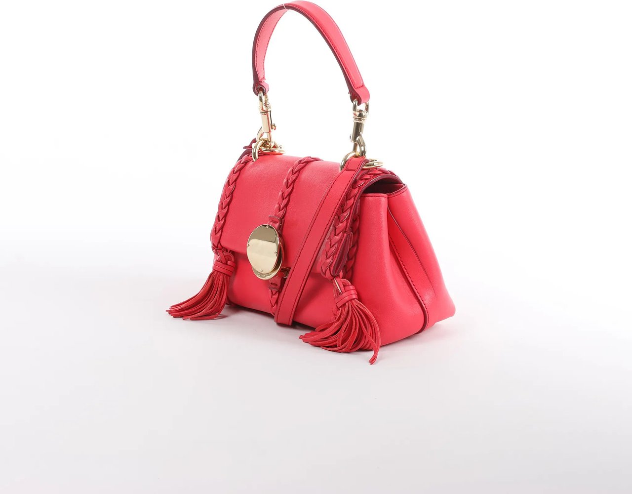 Chloé Chloe Penelope Leather 2Way Handbag in Pink Roze