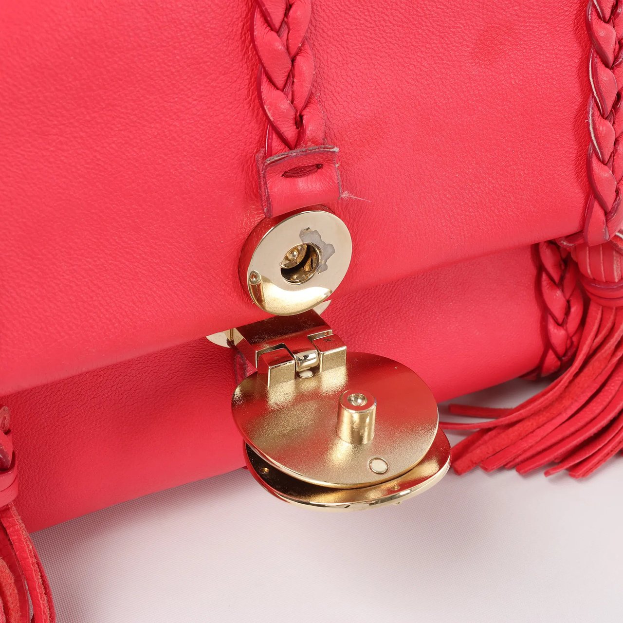Chloé Chloe Penelope Leather 2Way Handbag in Pink Roze