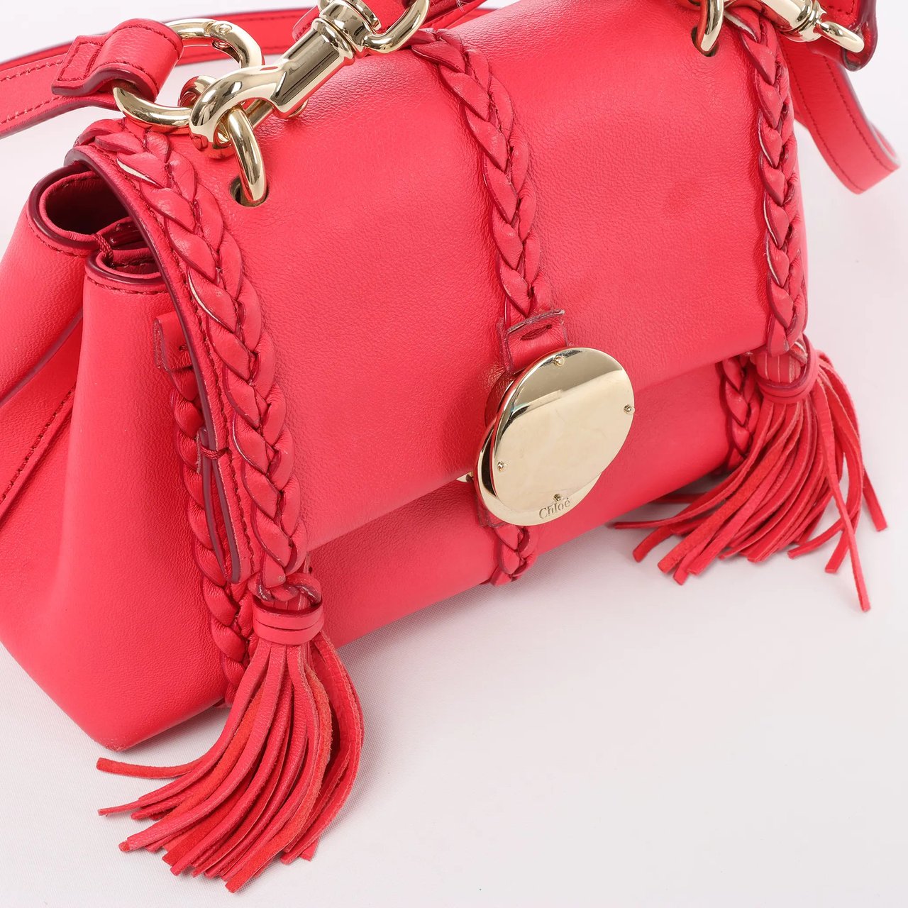Chloé Chloe Penelope Leather 2Way Handbag in Pink Roze