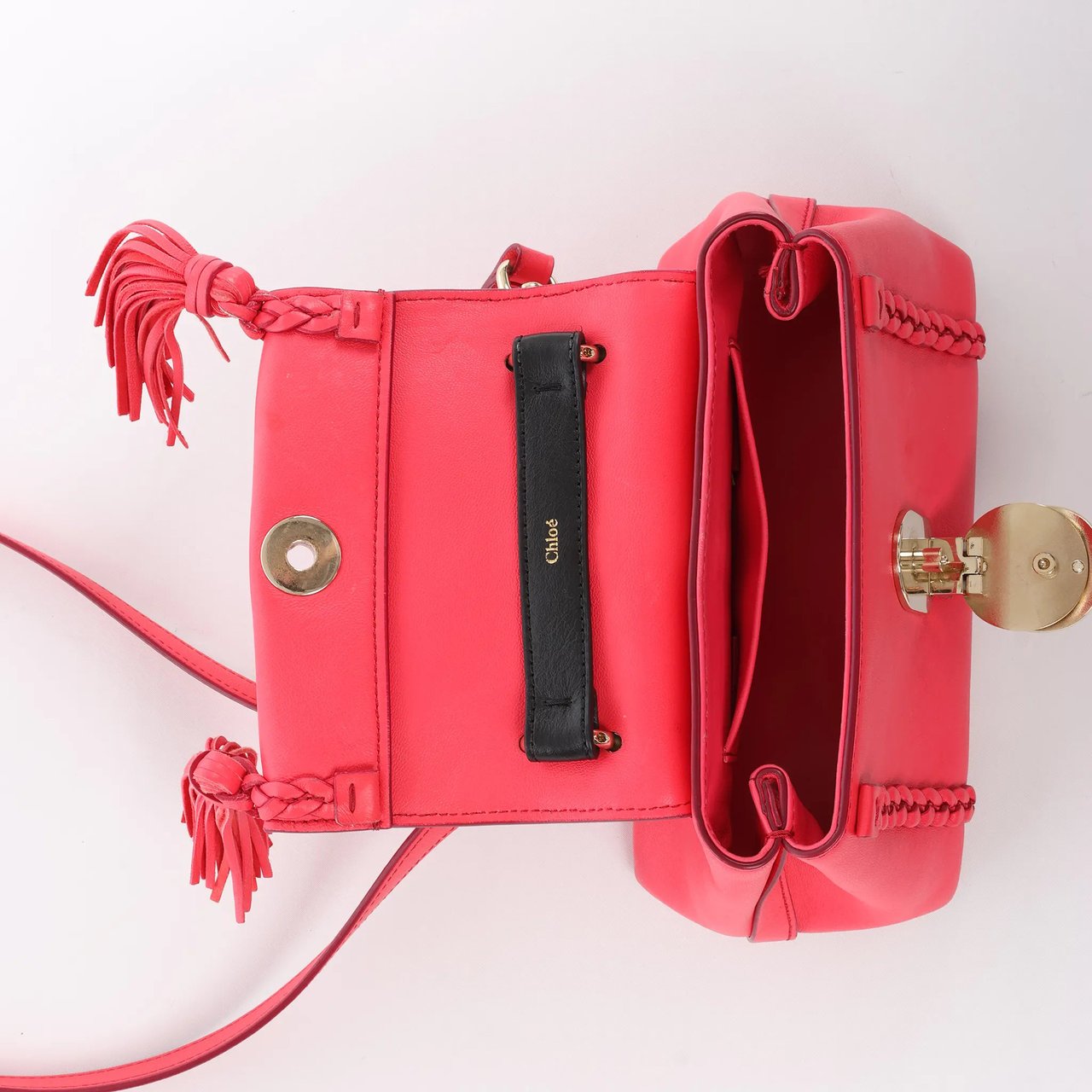 Chloé Chloe Penelope Leather 2Way Handbag in Pink Roze