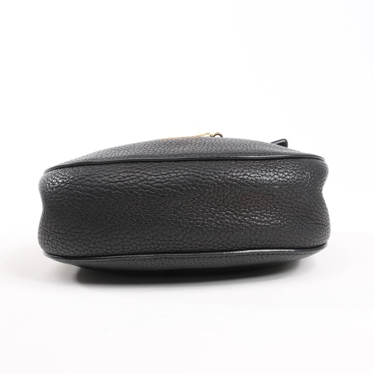 Chloé Chloe Drew Leather Chain Crossbody Bag in Black Zwart