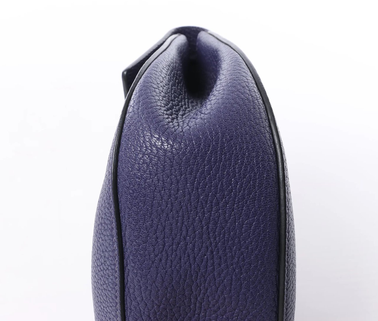 Chloé Chloe Drew Leather Chain Crossbody Bag in Navy Blue Navy