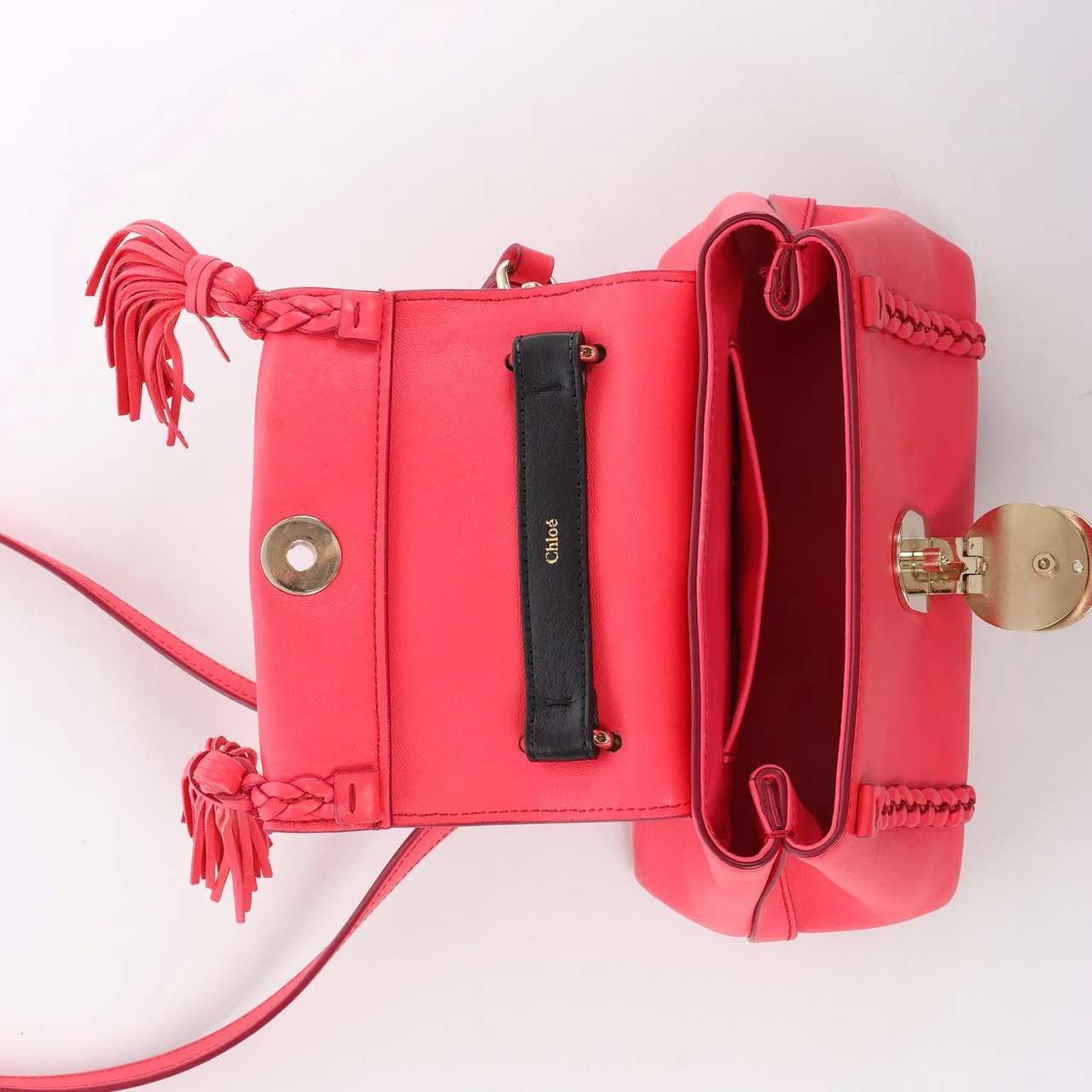 Chloé Chloe Penelope Leather 2Way Handbag in Pink Roze