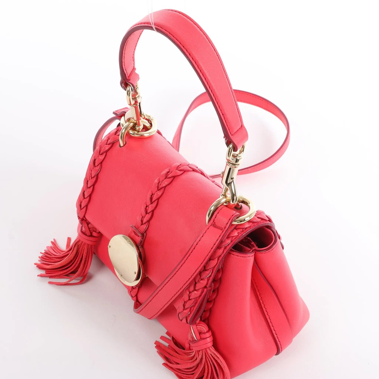 Chloé Chloe Penelope Leather 2Way Handbag in Pink Roze