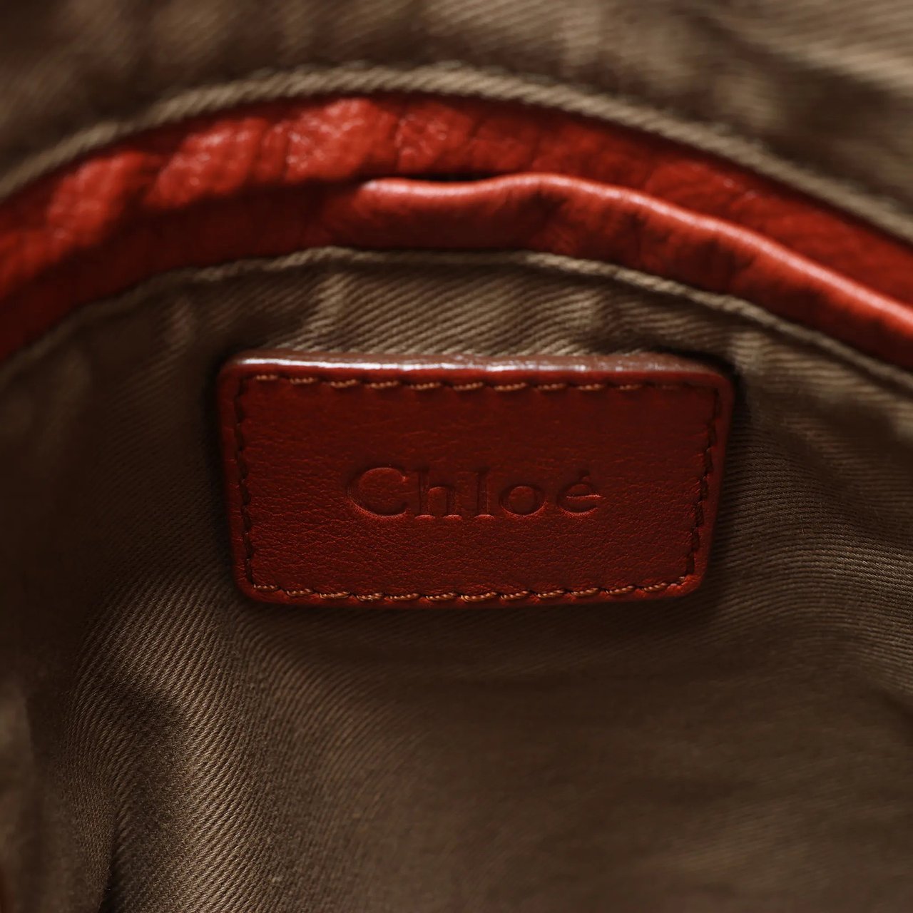 Chloé Chloe Marcie Medium Leather Shoulder Bag in Brown Bruin