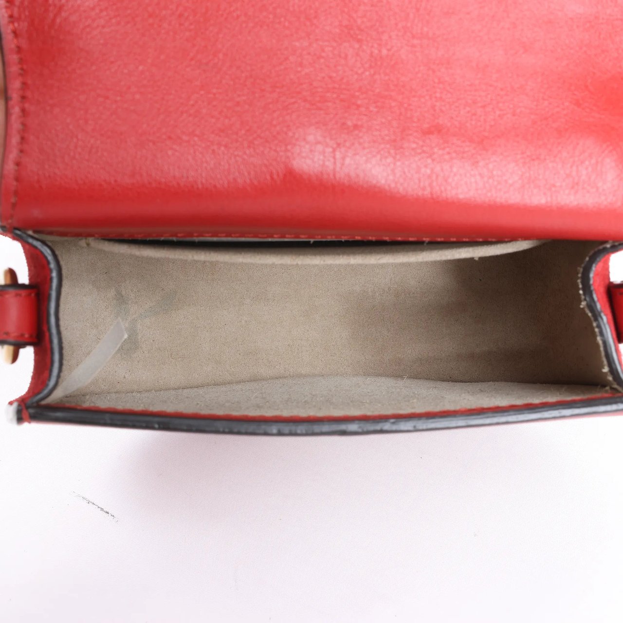Chloé CHLOE Nile Leather Small 2Way Shoulder Bag in Red Divers