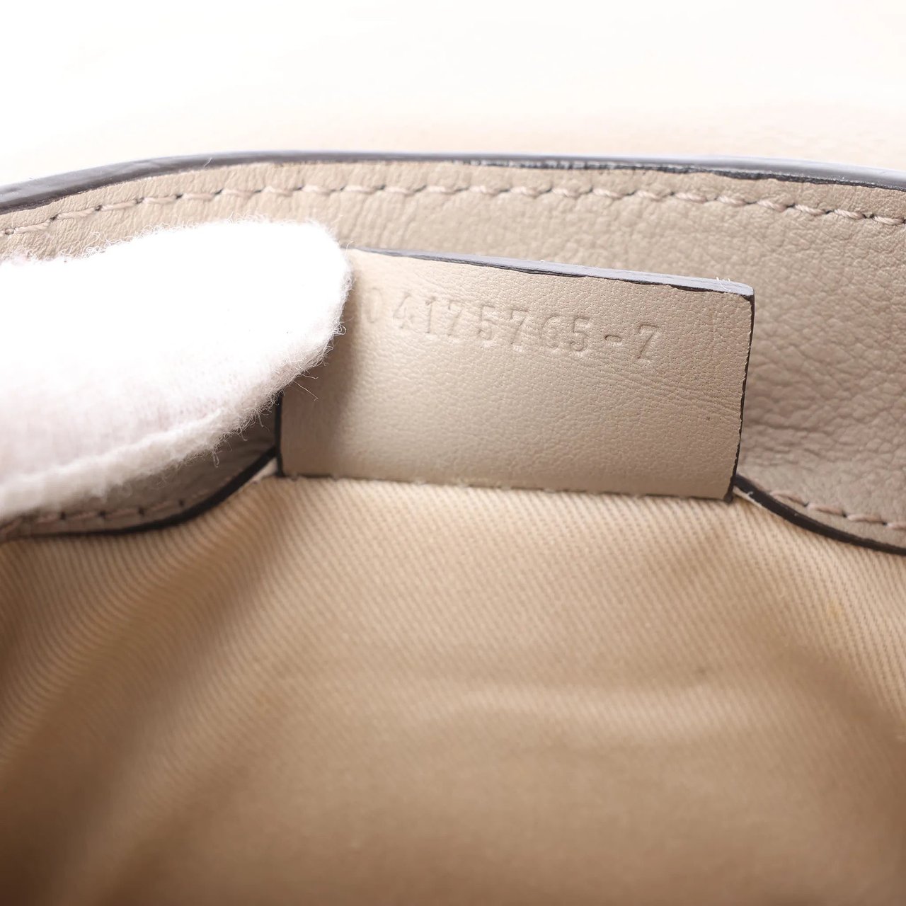 Chloé Chloe Faye Leather x Suede Backpack in Beige Beige