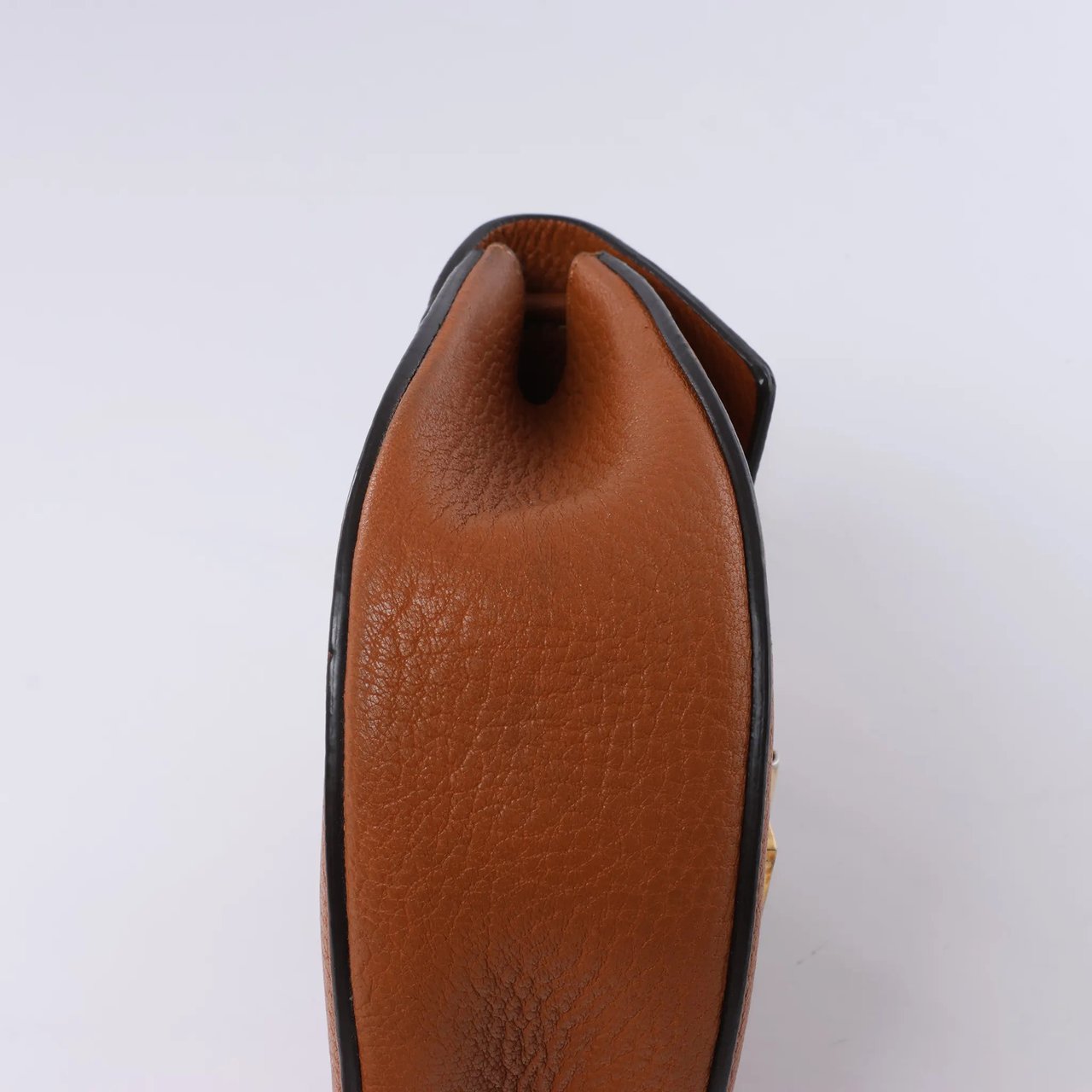 Chloé Chloe Drew Leather Chain Crossbody Bag in Brown Bruin