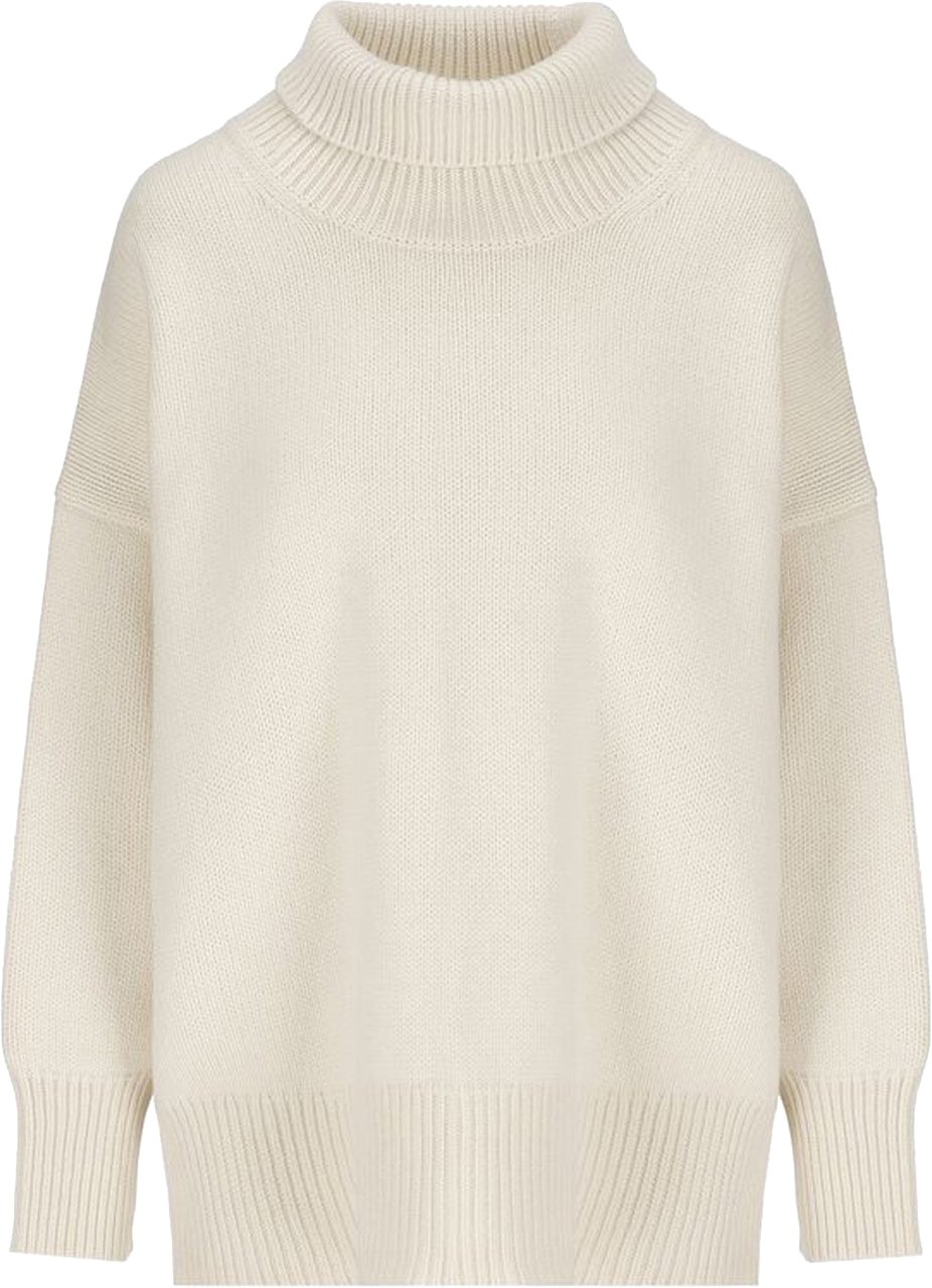 Chloé Cashmere Turtleneck Sweater Wit
